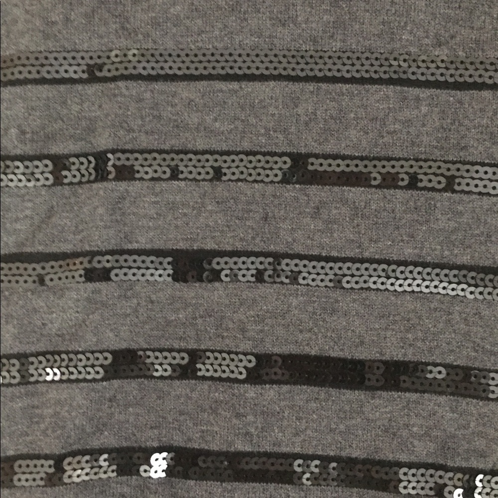 Ann Taylor sweater with sequin stripes - Picture 2 of 3